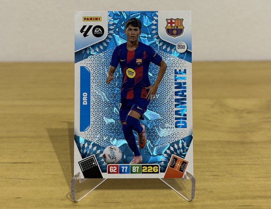 Dro Fernández 398 Diamante Adrenalyn XL LaLiga 2025-26 Panini FC Barcelona
