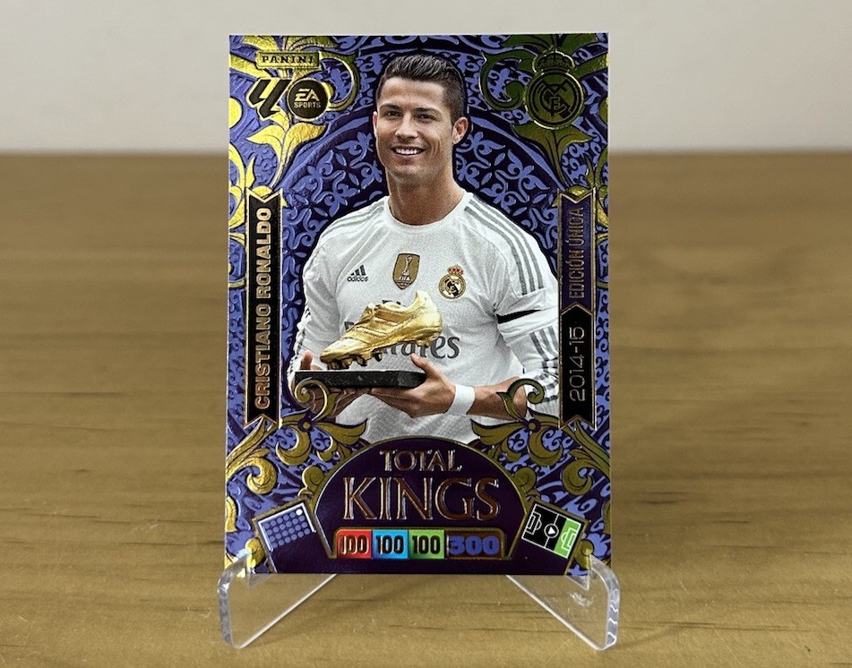 Cristiano Ronaldo Total Kings Balón de Oro 2014-15 Adrenalyn XL LaLiga 2025-26 Panini