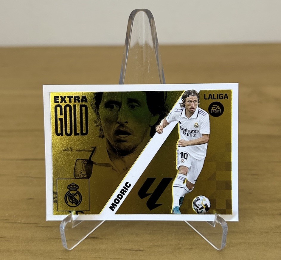 Luka Modrić Extra Gold LaLiga Este 2023-24 Panini Real Madrid