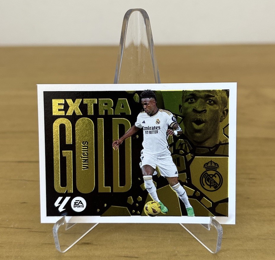 Vinicius Jr Extra Gold LaLiga Este 2024-25 Panini Real Madrid