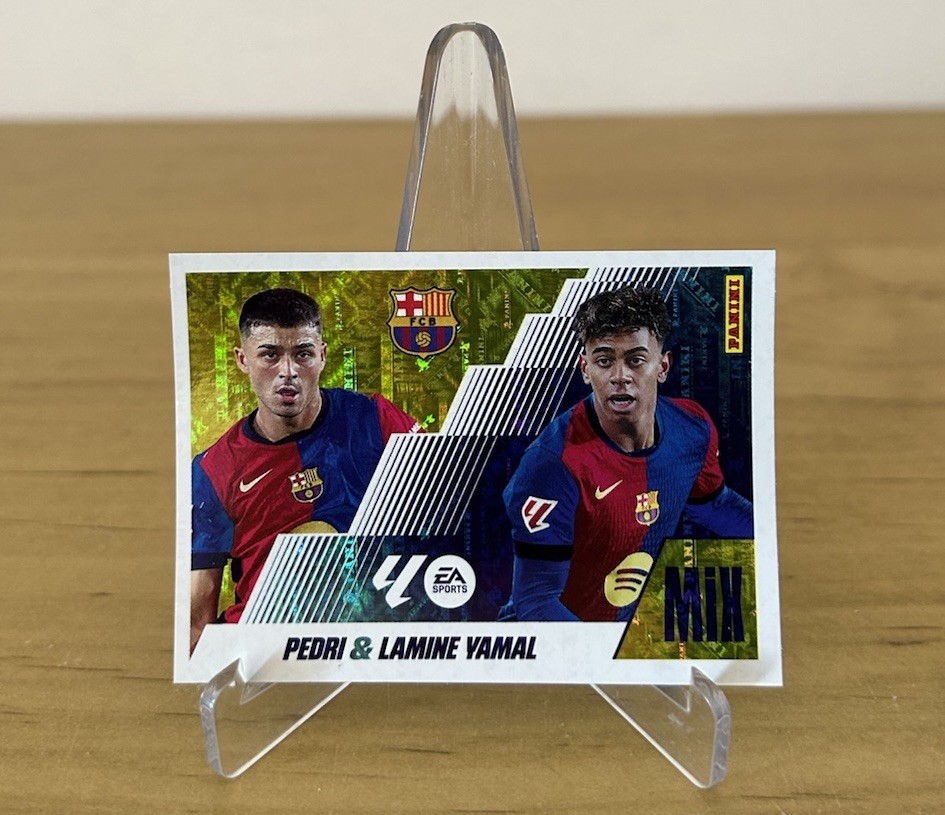 Pedri y Lamine Yamal Mix 20 LaLiga Este 2025-26 Panini FC Barcelona