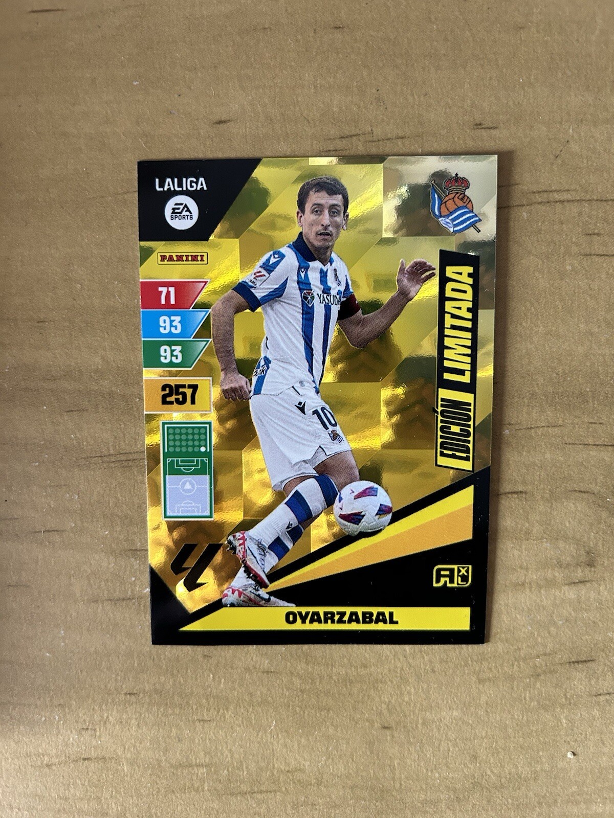 Mikel Oyarzabal Edición Limitada Adrenalyn XL LaLiga 2023-24 Panini Real Sociedad
