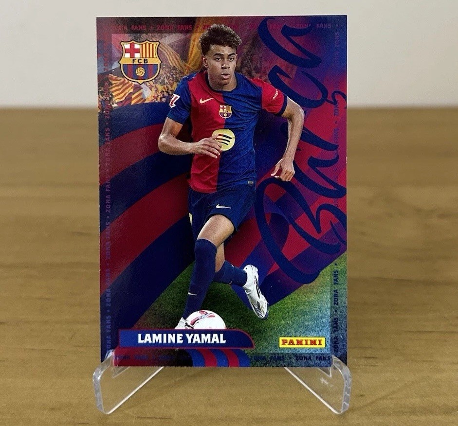 Lamine Yamal Zona Fans 43 Panini Club FC Barcelona 2024-25