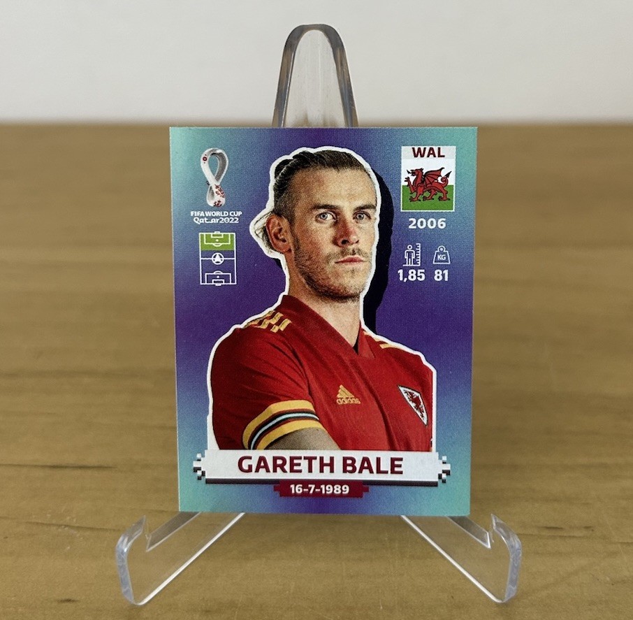 Gareth Bale Gales sticker FIFA World Cup Qatar 2022 Panini