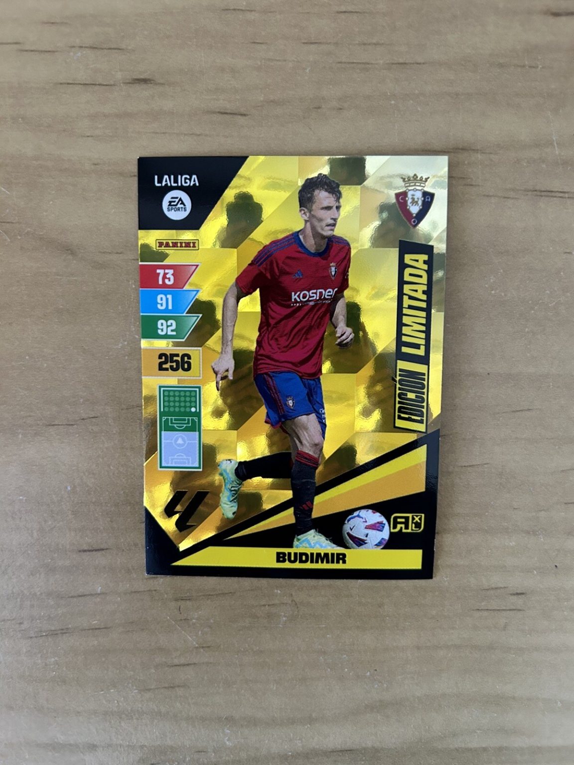 Ante Budimir Edición Limitada Adrenalyn XL LaLiga 2023-24 Panini CA Osasuna