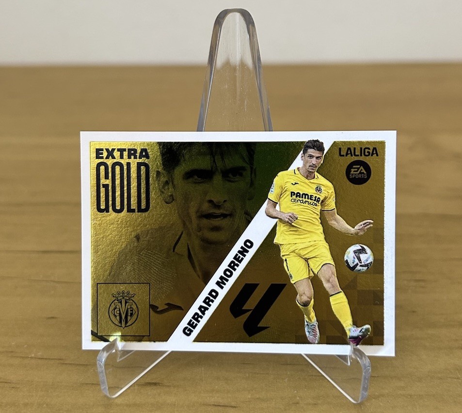 Gerard Moreno Extra Gold LaLiga Este 2023-24 Panini Villarreal CF