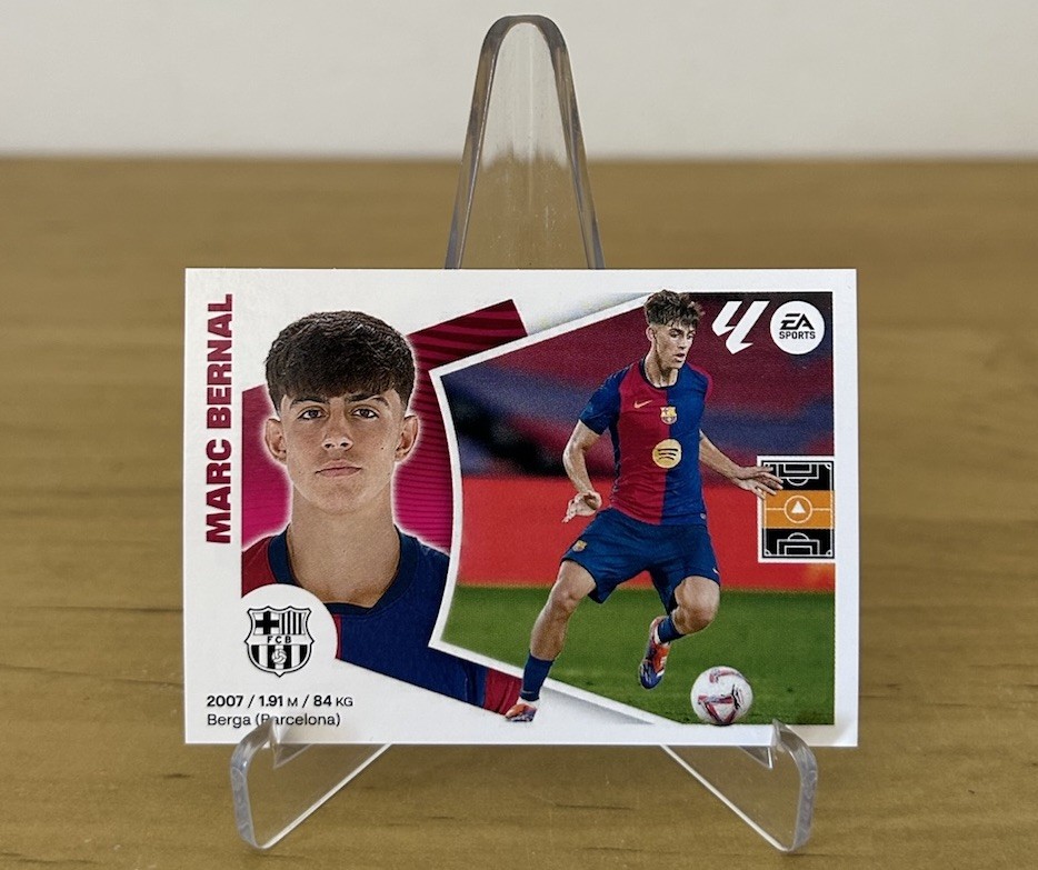 Marc Bernal Coloca 16 bis FC Barcelona LaLiga Este 2024-25 Panini