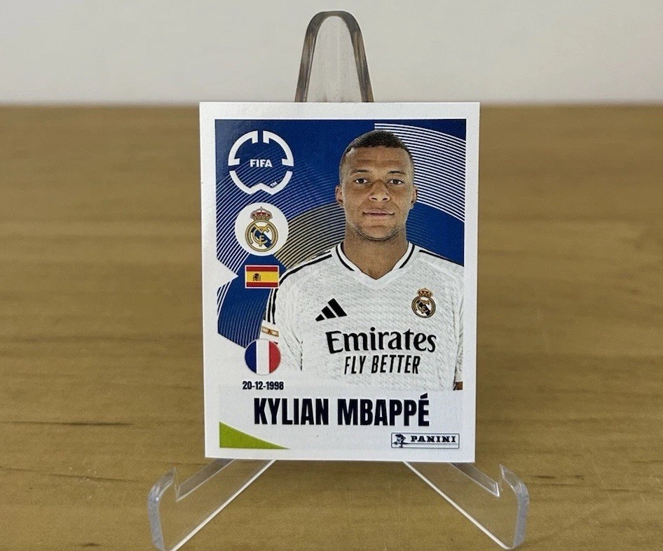 Kylian Mbappé 492 Real Madrid Panini FIFA Club World Cup 2025