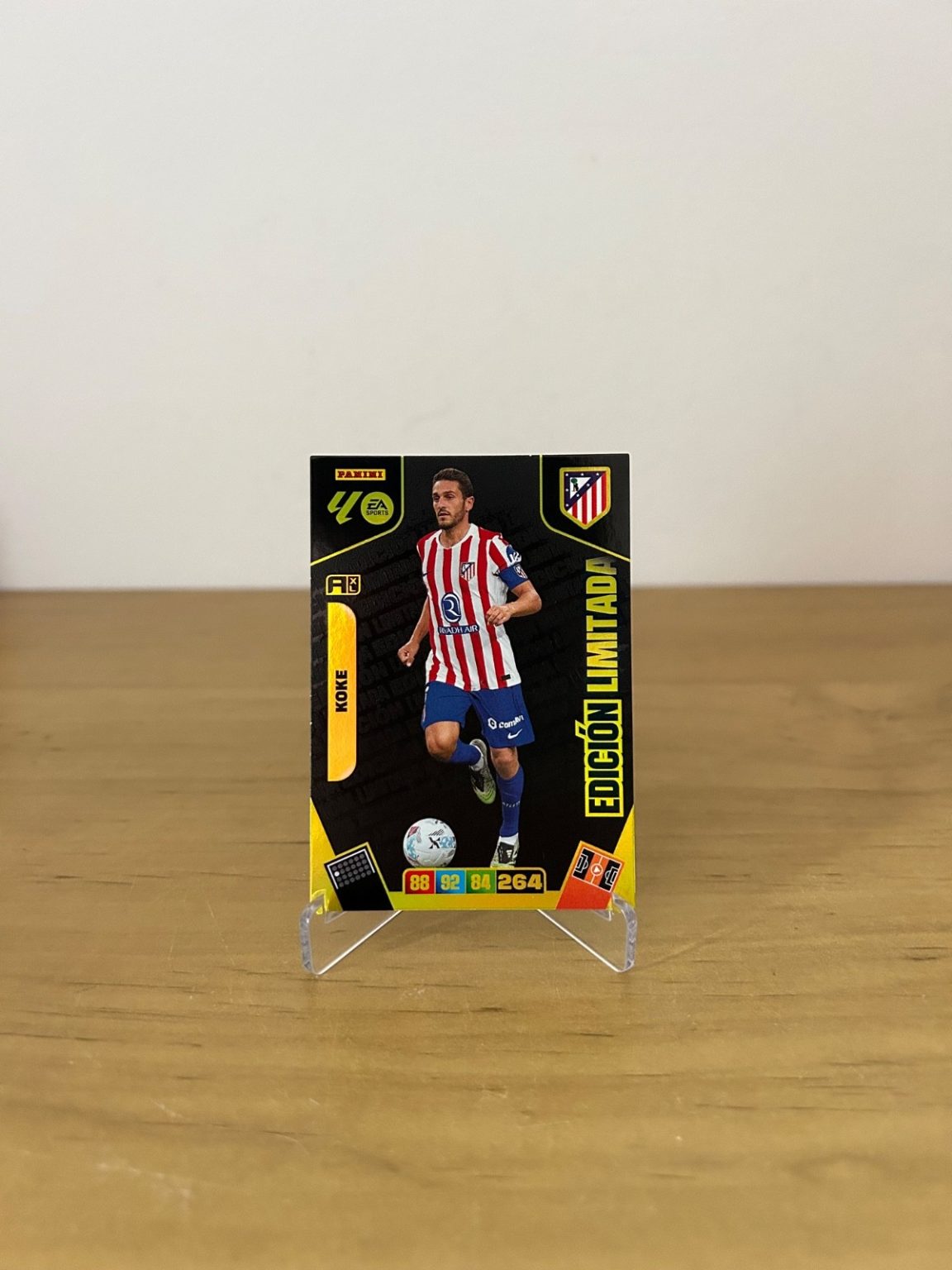 Koke Edición Limitada Adrenalyn XL LaLiga 2025-26 Panini Atlético de Madrid