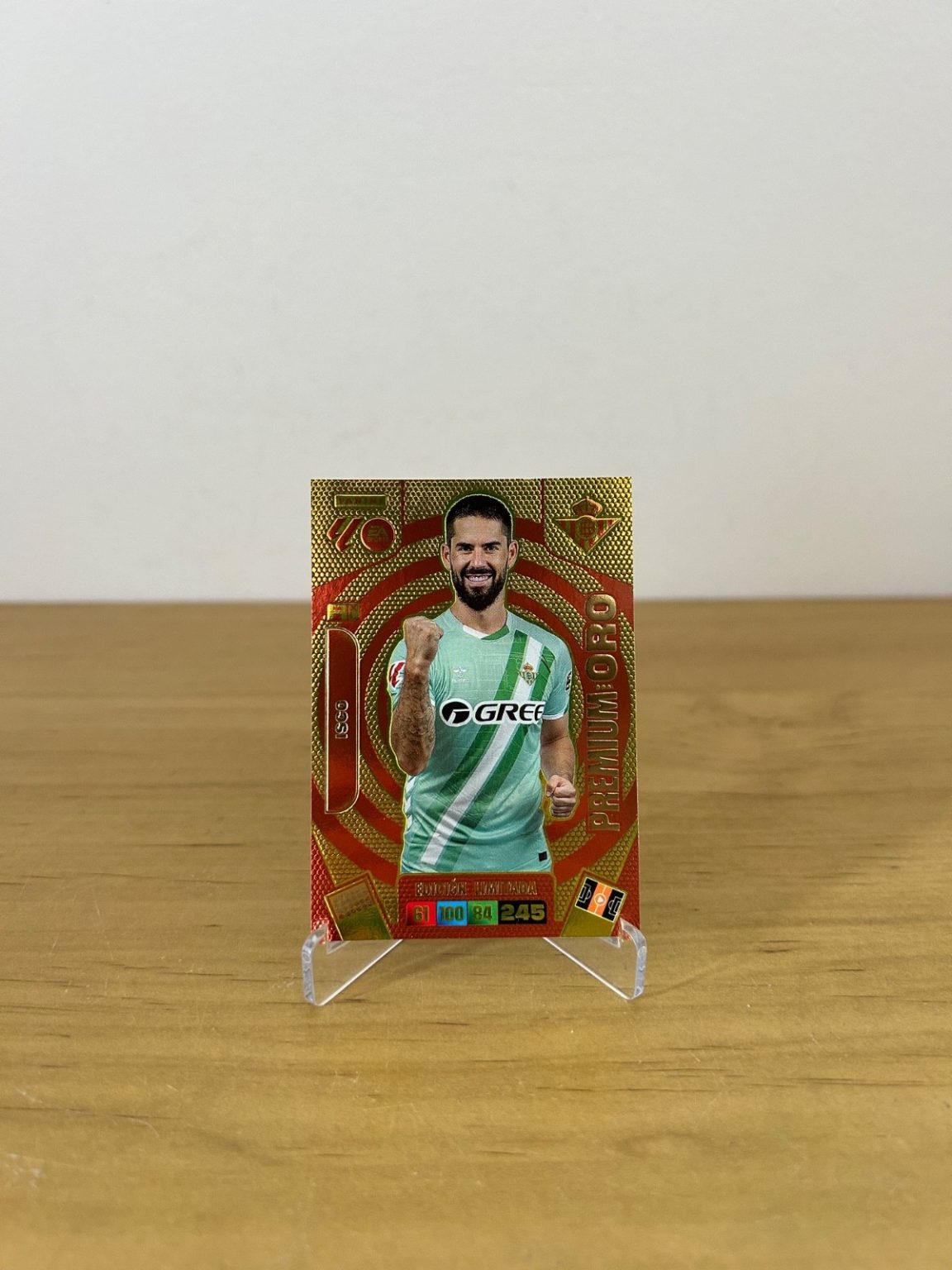 Isco Alarcón Edición Limitada Premium Oro Adrenalyn XL LaLiga 2025-26 Panini Real Betis