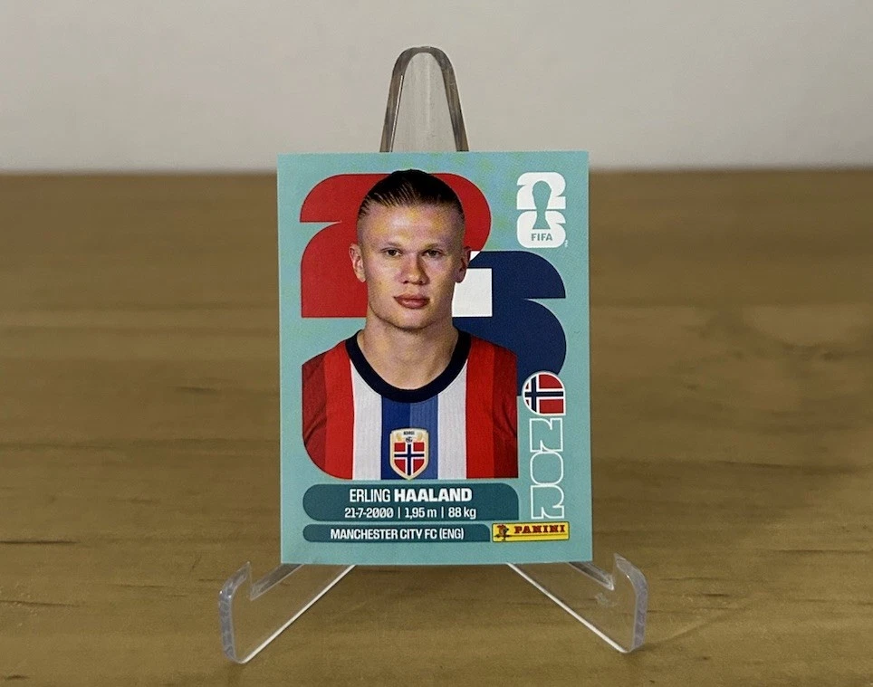 Cromo Erling Haaland 15 Noruega Panini FIFA World Cup 2026