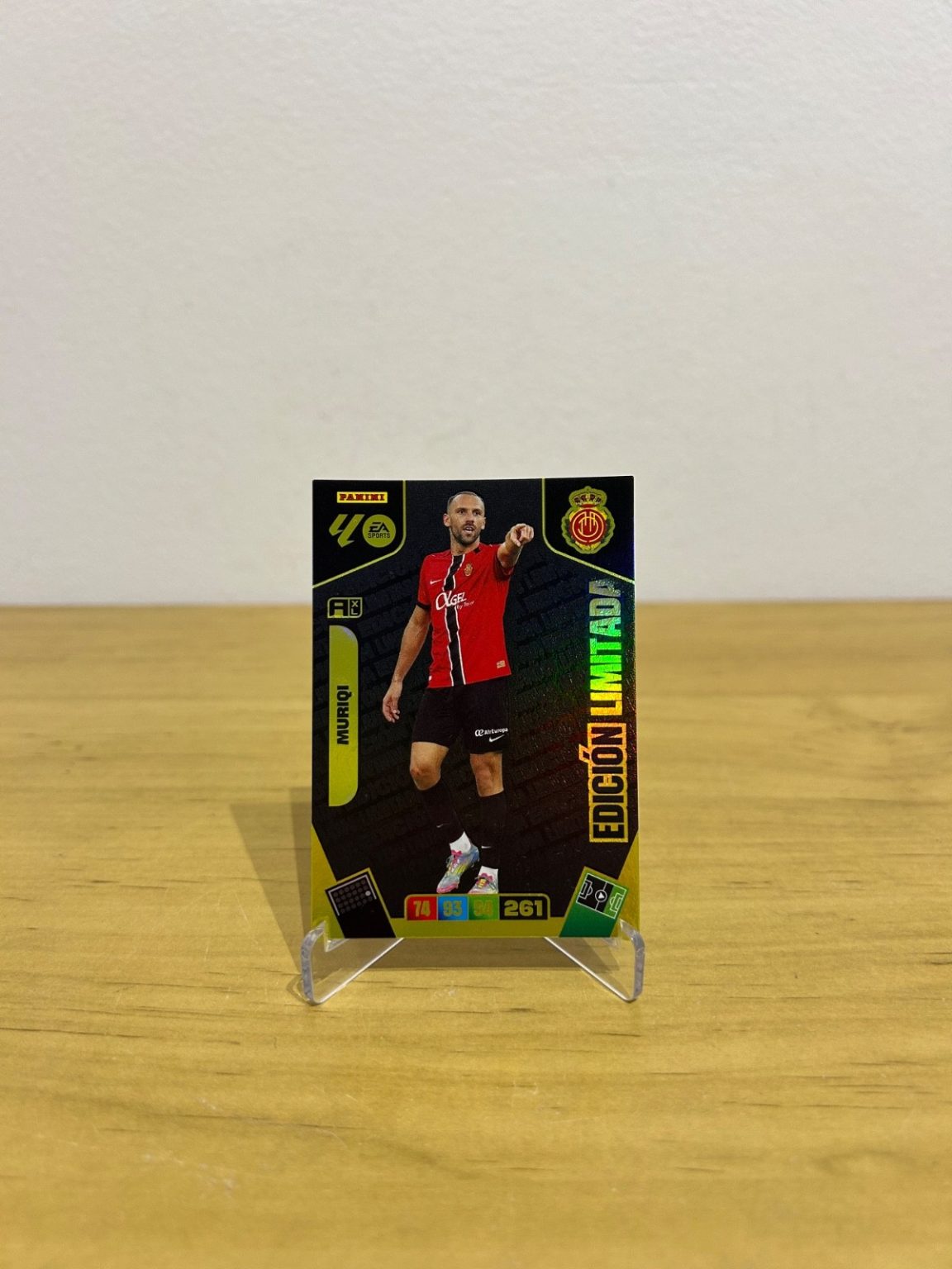 Vedat Muriqi Edición Limitada Adrenalyn XL LaLiga 2025-26 Panini RCD Mallorca