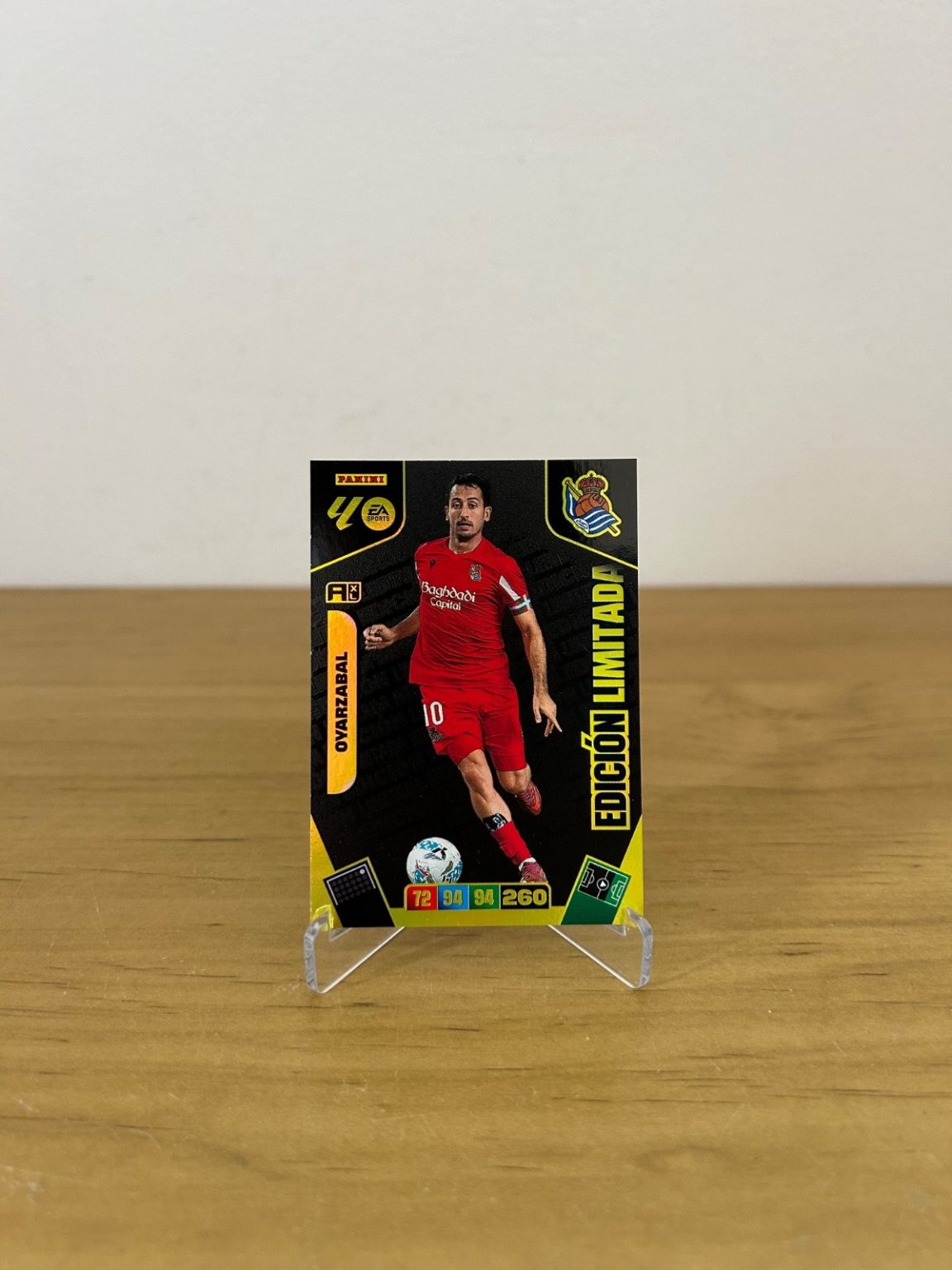 Mikel Oyarzabal Edición Limitada Adrenalyn XL LaLiga 2025-26 Panini Real Sociedad