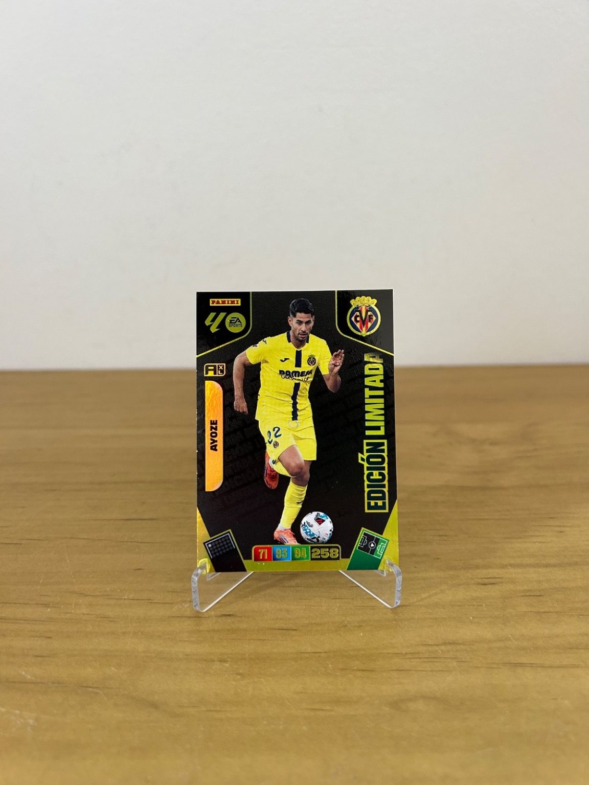 Ayoze Pérez Edición Limitada Adrenalyn XL LaLiga 2025-26 Panini Villarreal CF