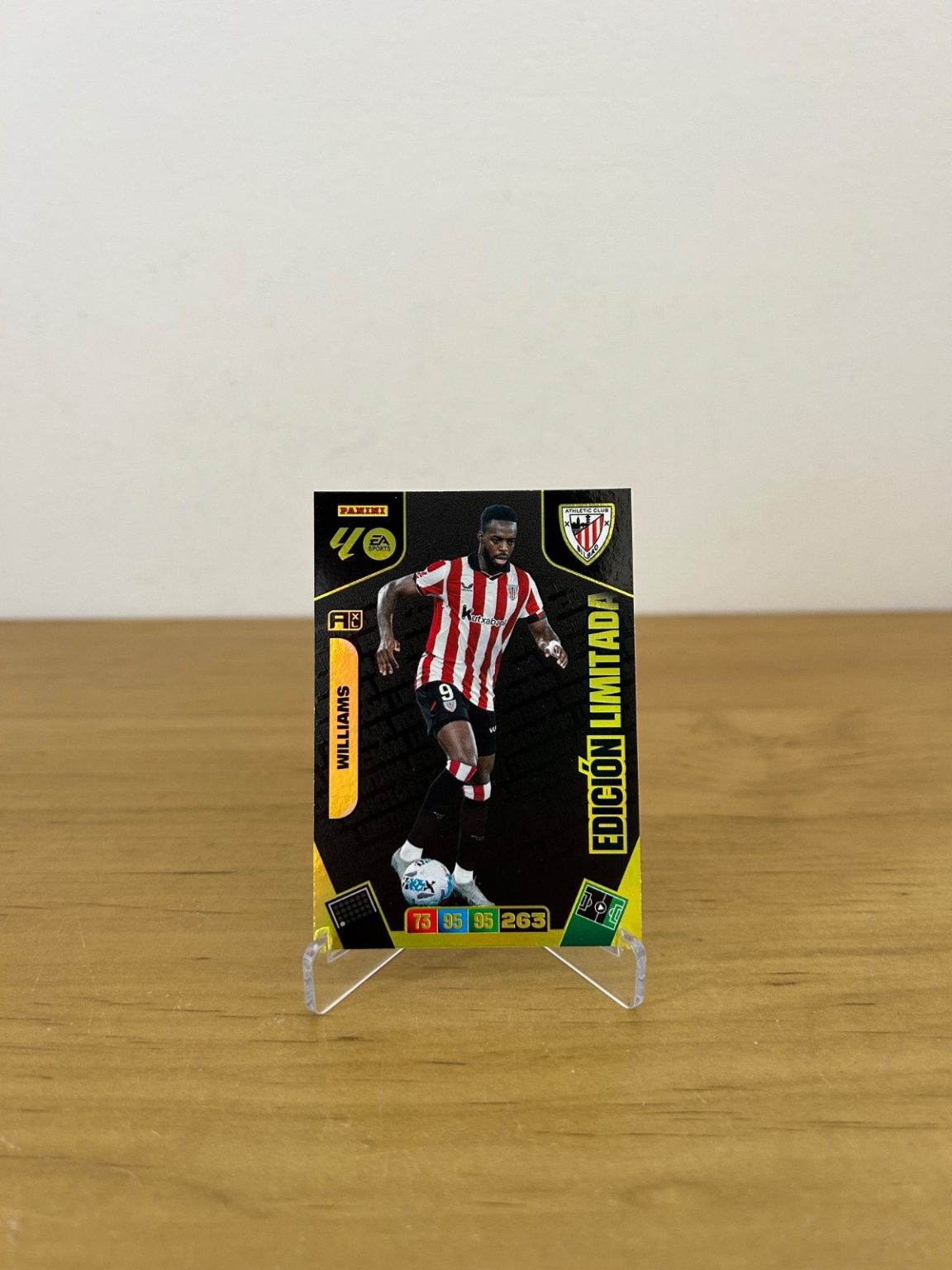 Iñaki Williams Edición Limitada Adrenalyn XL LaLiga 2025-26 Panini Athletic Club