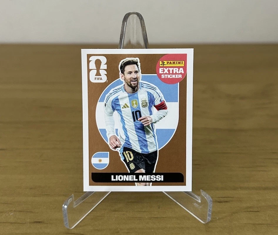 Extra Sticker Bronce Lionel Messi Panini FIFA World Cup 2026