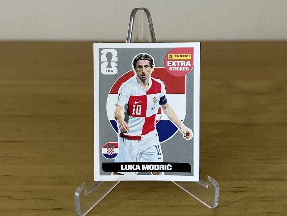Extra Sticker Plata Luka Modric Panini FIFA World Cup 2026