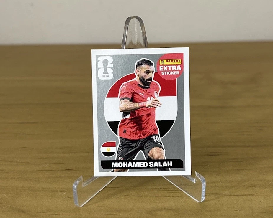Extra Sticker Plata Mohamed Salah Panini FIFA World Cup 2026