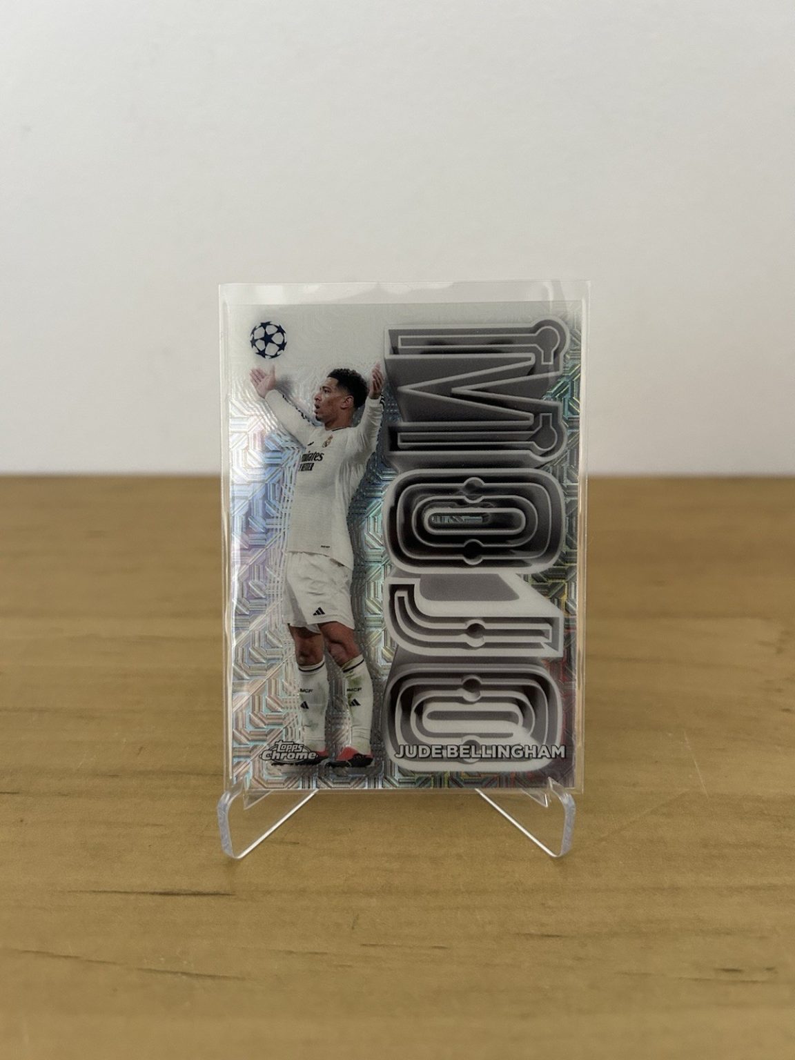 Carta Jude Bellingham MOJO Case Hit Topps Chrome UCC Flagship 2024-25
