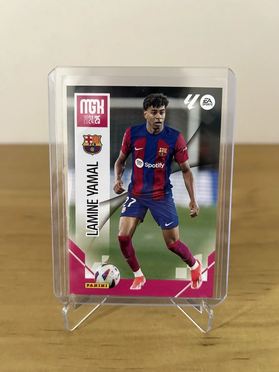 Cromo Lamine Yamal 89 FC Barcelona Megacracks LaLiga 2024-25 Panini