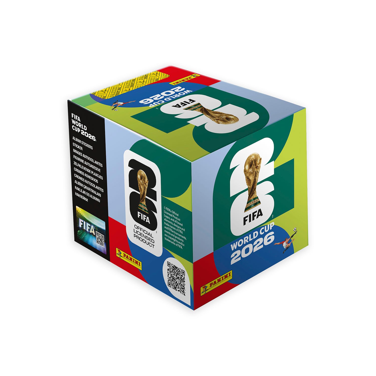 Cajita 50 sobres FIFA World Cup 2026 Panini coleccion oficial