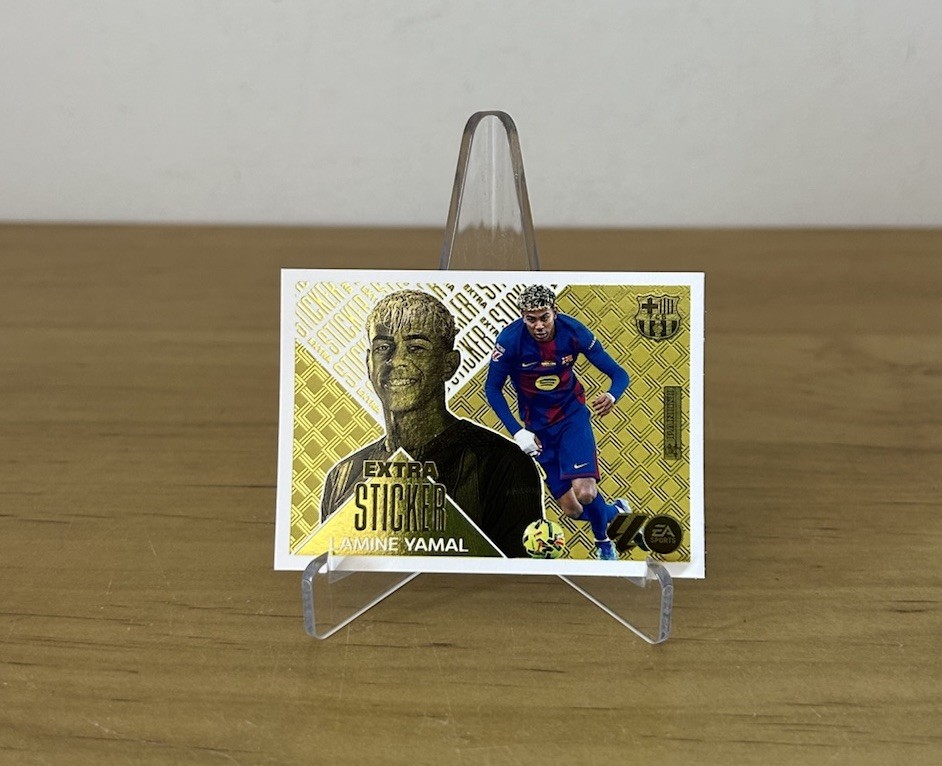 Lamine Yamal Extra Sticker Oro LaLiga Este 2026-27 Panini FC Barcelona
