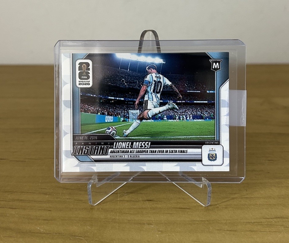 Lionel Messi 45 Panini Instant FIFA World Cup 2026 Argentina