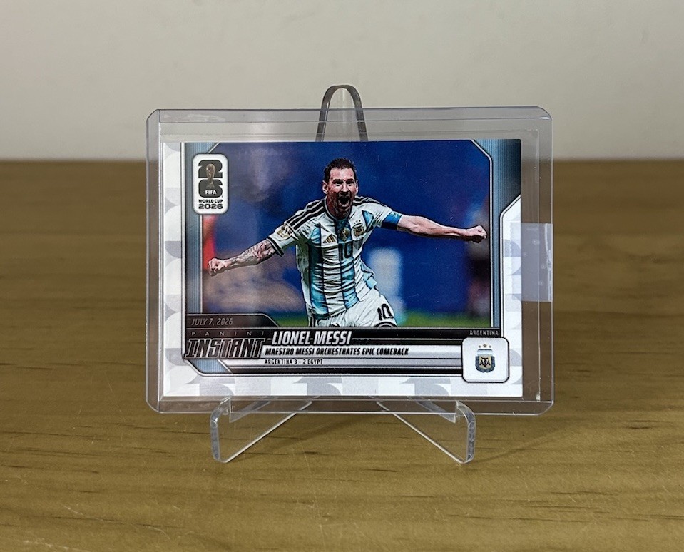 Lionel Messi 217 Panini Instant FIFA World Cup 2026 Argentina