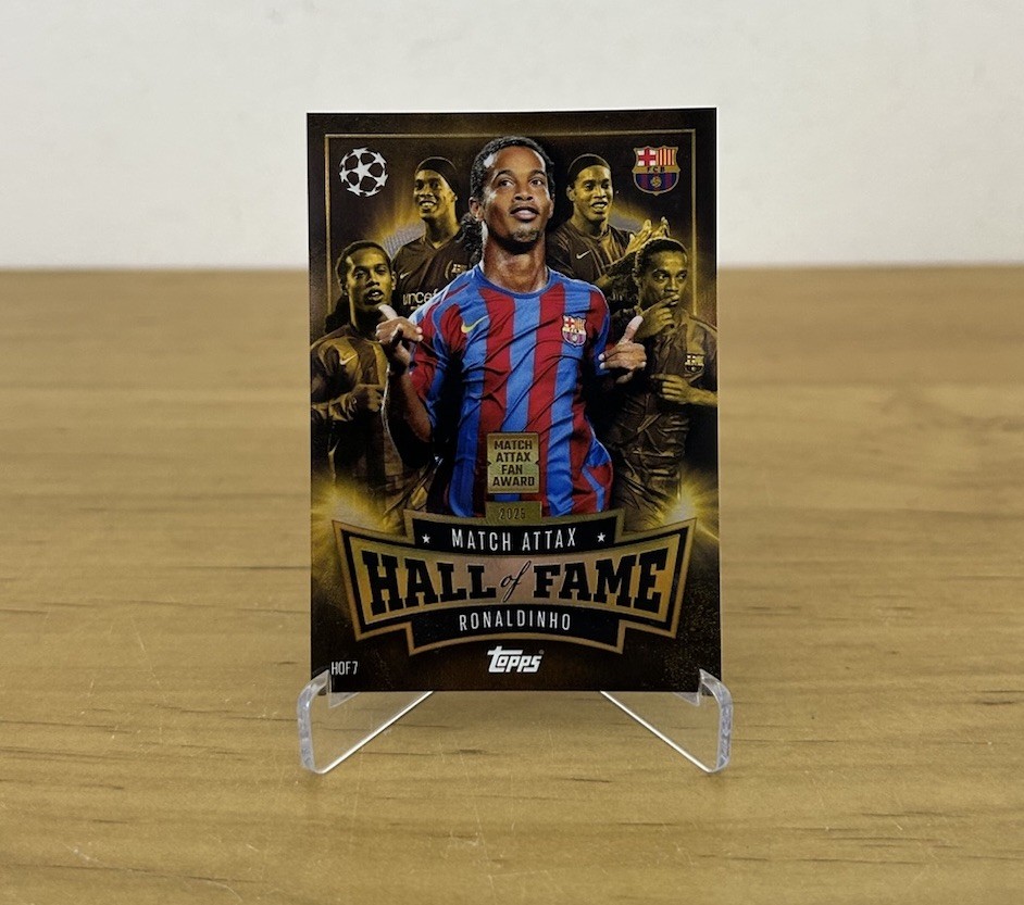 Ronaldinho Hall of Fame Topps Match Attax 2025-26 FC Barcelona