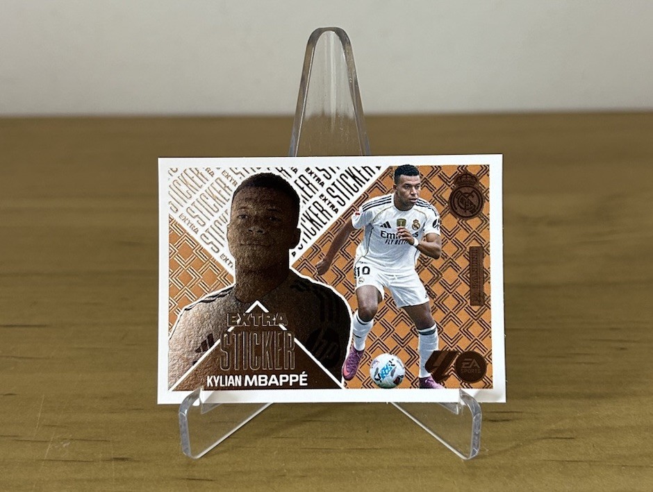 Kylian Mbappe Extra Sticker Bronce LaLiga Este 2026-27 Panini Real Madrid