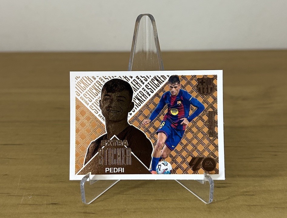 Pedri Extra Sticker Bronce LaLiga Este 2026-27 Panini FC Barcelona