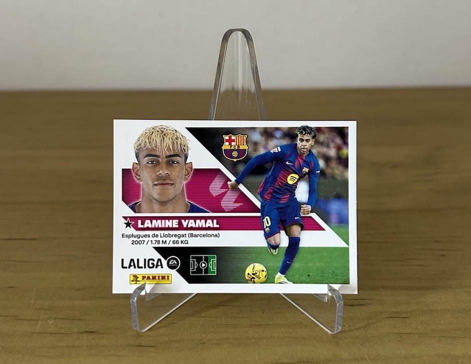 Lamine Yamal base 20 LaLiga Este 2026-27 Panini FC Barcelona