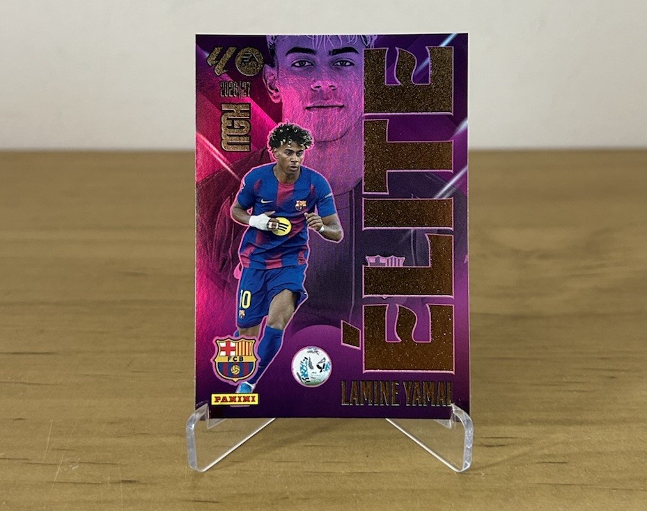 Lamine Yamal Elite 9 Megacracks LaLiga 2026-27 Panini FC Barcelona