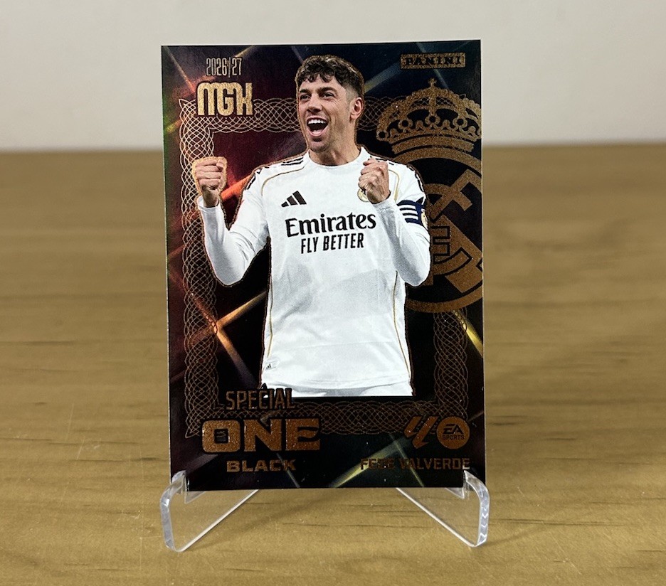 Fede Valverde Special One Black Megacracks LaLiga 2026-27 Panini Real Madrid