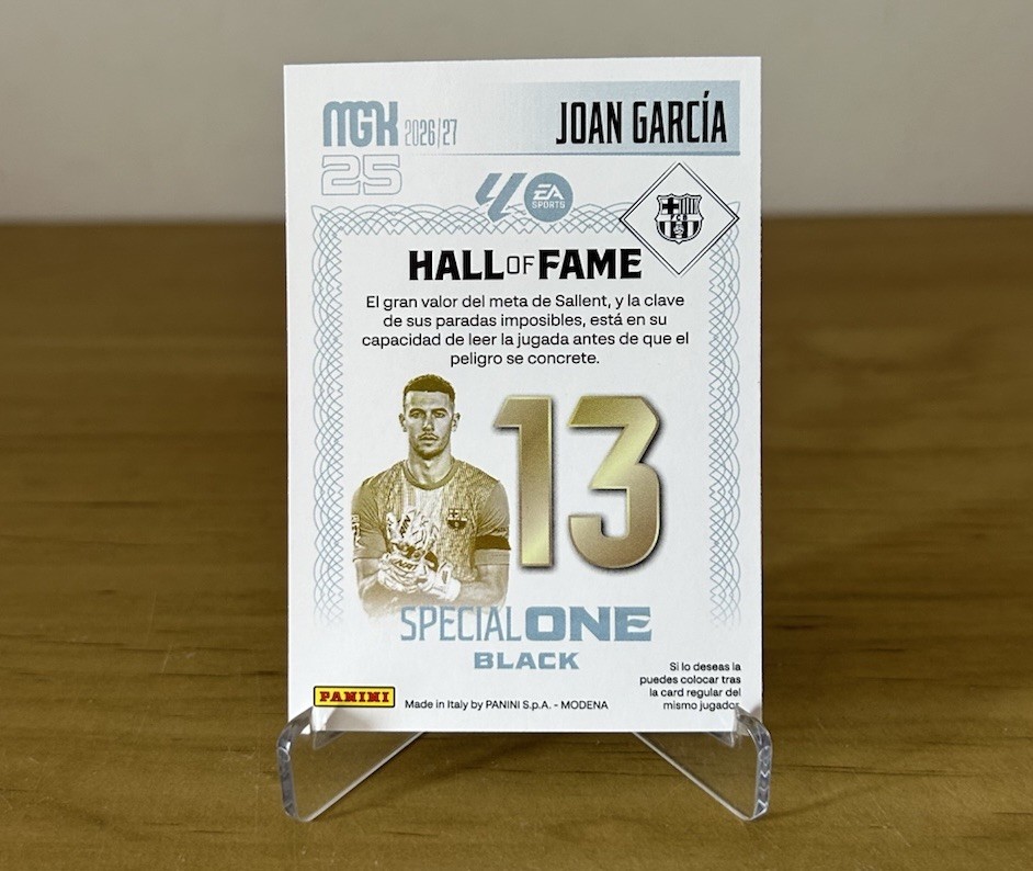 Reverso Joan Garcia Special One Black Megacracks 2026-27