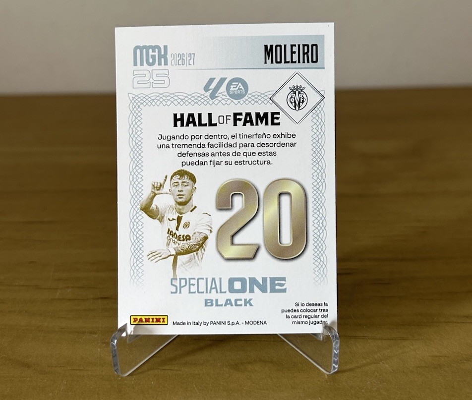 Reverso Alberto Moleiro Special One Black Megacracks 2026-27