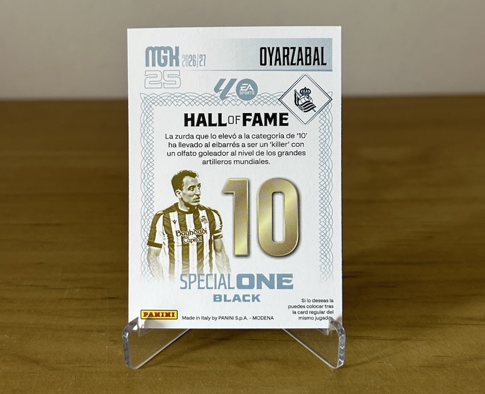 Reverso Oyarzabal Special One Black Megacracks 2026-27