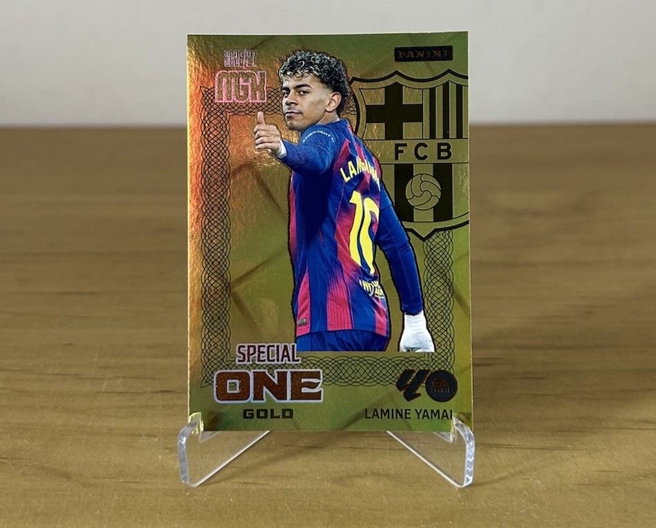 Lamine Yamal Special One Gold Megacracks LaLiga 2026-27 Panini FC Barcelona