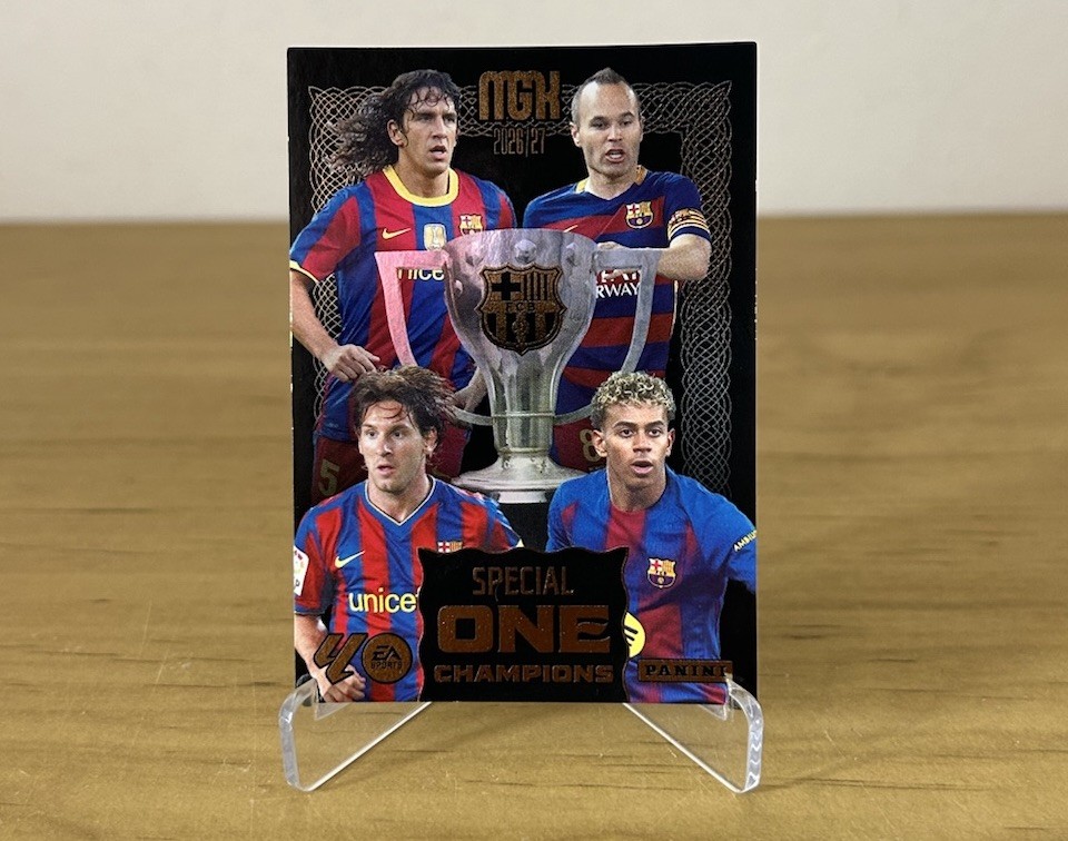 Special One Champions FC Barcelona Megacracks LaLiga 2026-27 Panini