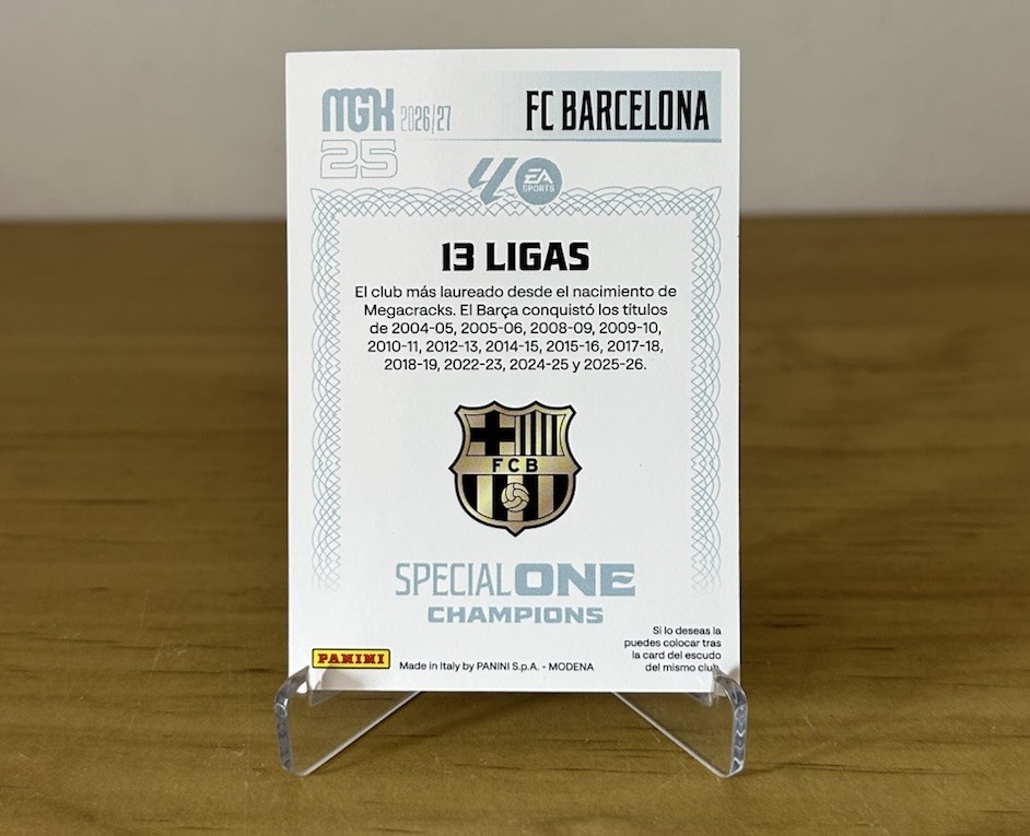 Reverso Special One Champions FC Barcelona Megacracks 2026-27