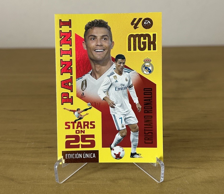Cristiano Ronaldo Stars On 25 442 Megacracks LaLiga 2026-27 Panini Real Madrid