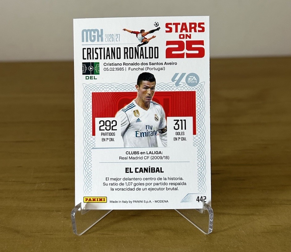 Reverso Cristiano Ronaldo Stars On 25 442 Megacracks 2026-27