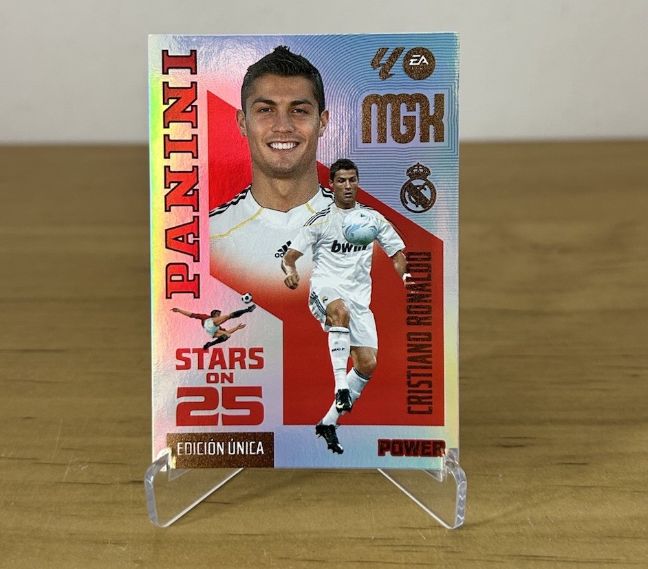 Cristiano Ronaldo Stars On 25 Power 442P Megacracks LaLiga 2026-27 Panini