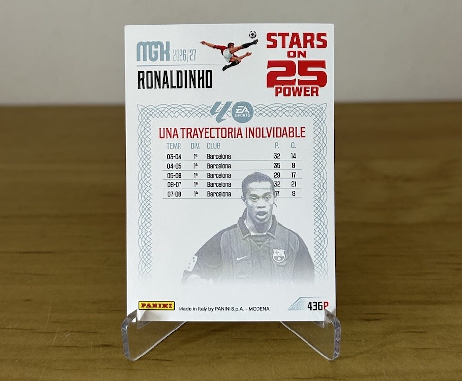 Reverso Ronaldinho Stars On 25 Power 436P Megacracks 2026-27